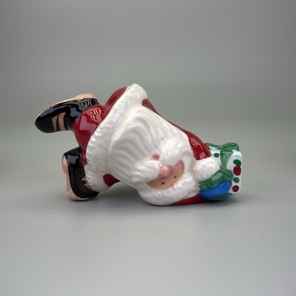 Fitz and Floyd Tumbling Santa Figurines - Picture 4 of 6